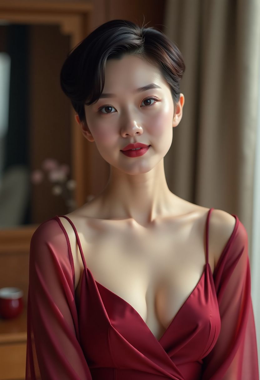 晚风吹过巷口
